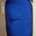 High Back Chair Cushion, 44" x 20" UV Resistant & Water-Repellent Patio Furniture Chair Pads with Non-Slip Ties for Rocking Chairs, Adirondack, Dinning Chairs, Dark Blue, 2Pcs