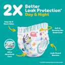 Pampers Training Pants - Easy Ups Boys & Girls Bluey - Size 4T-5T, 104 Count, Children's Potty Underwear (Packaging May Vary)
