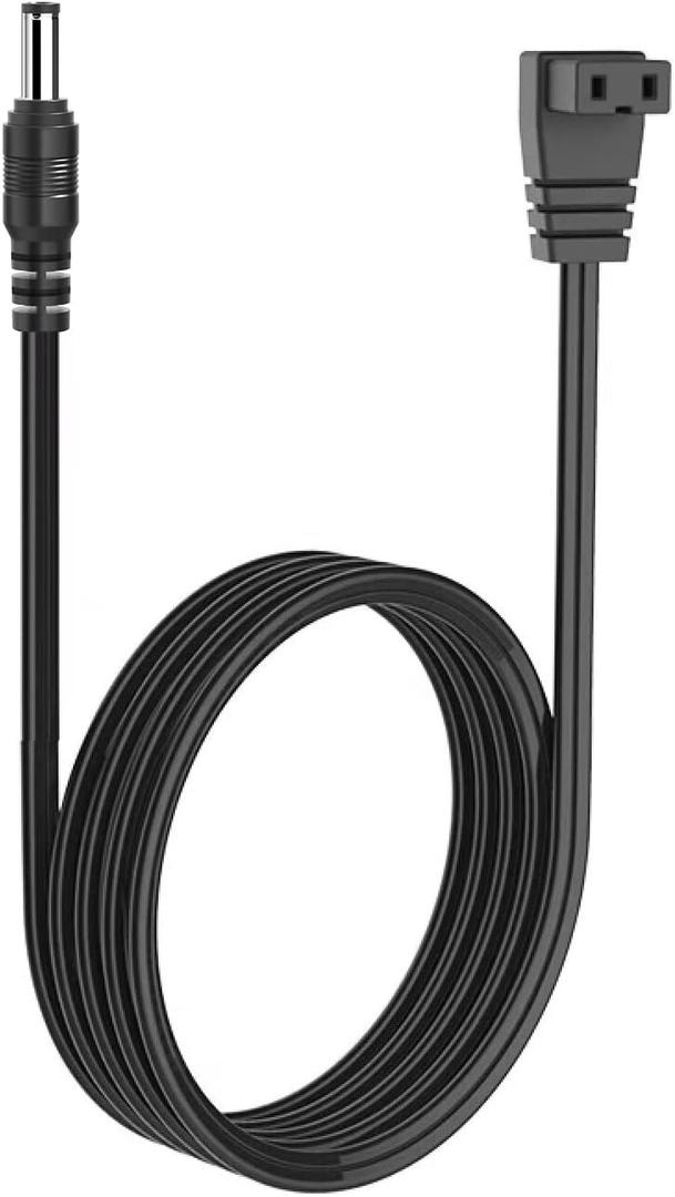 10Ft /3M DC 5521/5525 to 12V Car Fridge Plug Cable,MJPOWER 14AWG DC Power Cord Connect Solar Power Station/Laptop Power Bank DC5521/DC5525 Socket to Power 12 Volt Car Refrigerator Portable Freezer