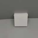 Premium White Cardstock Squares - Ultra Thick Artist Drawing Quality Eggshell Finish - For Spin Art Refill, Sketching, Charcoal, Watercolor, & Painting (5" x 5", 100 Pack)