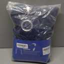 MIULEE Navy Blue Blackout Curtains for Bedroom Living Room 63 Inches Long 2 Panels, Thermal Insulated Room Darkening Drapes Solid Grommet Noise Reducing Light Blocking Window Treatments 40x63 Inch