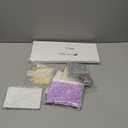 Fullhawl 186 Pcs Scrapbook Paper and Mesh Fabric Assorted Scrapbook Supplies Journaling Scrapbooking 20 Sheets Flowers Stickers 10 Sheets Butterfly Paper for Planner Junk Journal Retro Crafts