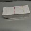 E79-200PCS Time Cards for Employees, 2 Sided Time Sheets, 3-3/8" x 9", Universal Payroll/Job Time Cards for 7000E/7500EBlack/Red