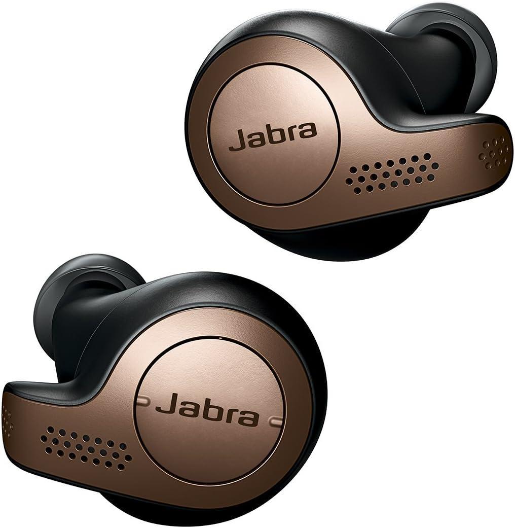 Jabra Elite 65t Alexa Enabled True Wireless Earbuds Charging Case - Copper Black