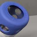 LIFEFACTORY 12oz Classic Cap Bottle Periwinkle Blue