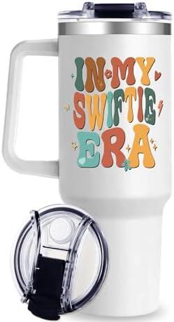 ComfyDwel 40Oz Tumbler for Singer Fans Perfect Swi- ftie Gifts for Women In My Swi- ftie Era Tumbler with Handle for Girls Music Fans Friends Besties Sisters ComfyDwel 40Oz Tumbler for Singer Fans Perfect Swi- ftie Gifts for Women In My Swi- ftie Era Tumbler with Handle for Girls Music Fans Friends Besties Sisters