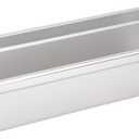 Winco Half Size (Long) 4" Deep Metal Food Pan/Steam Table Pan, Anti-Jam, 22 Gauge