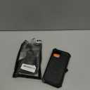 Magnetic Case with Belt Clip Holster, Heavy Duty Protective Phone Case, Shockproof Magnetic Phone Cover for iPhone 13/14/15 6.1" Dark Black