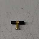 goldenwarm 10 Pack Black and Gold Cabinet Knobs Kitchen Cabinet Knobs for Dresser Drawers Black and Gold Cabinet Pulls Modern Hardware for Cupboard Bathroom,Zinc Alloy Base