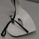 IncreDecor Masquerade Mask for Men Phantom of The Opera Half Face Mask with Bowtie, Venetian Masks for Halloween Party (Black+gold)