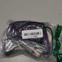 PDP Gaming Afterglow Wave Wireless Nintendo Switch Pro Controller - Officially Licensed, Nintendo Switch 2, Switch Lite/OLED, RGB LED Customization, App Controls, Rechargeable Battery Power - Purple