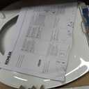 KOHLER 78059-RL-0 Rutledge Nightlight ReadyLatch Slow Close Toilet Seat, Round-Front, Quiet-Close Lid and Seat, Grip-Tight Bumpers, White