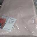 2-Pack 60x60 inch Dusty Pink Table Cloths, Solid Stain and Wrinkle Resistant Tablecloth, Premium Plain Weave Polyester Fabric Rectangle Table Linen Covers for Hotel, Banquet