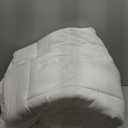 Cloud-Like Twin Mattress Topper - 100% Cotton Top Mattress Pad for Back Pain Relief - Breathable & Naturally Cooling for Hot Sleepers, White