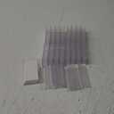 Glass Shelf Label Holders 40 pcs with Inserts fits Fits 3/8" Glass Shelving (10mm ( 40 pcs))