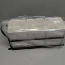 Cutlery Holder with Drain Holes, Silverware Caddy for Party Countertop, 3pcs Bins Set Utensil Holders for Spoon and Fork, White