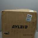 Ayleid Retractable Rubber Hybrid Garden Hose Reel, 5/ 8"x100ft Wall Mount