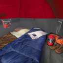 Coleman Brazos 20/30F Adult Cool-Weather Sleeping Bag with No-Snag Zipper & Stuff Sack, Machine Washable, Great for Camping, Traveling, Guests, & More