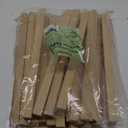 3/4 x 12 Inch 25 PCS Square Dowel Rods Wood Sticks Wooden Dowel Rods - Unfinished Bamboo Sticks - for Crafts,Home Decor, Model Making and DIYers (3/4 x 12 Inch Square)
