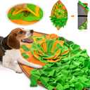 AWOOF Snuffle Mat for Dogs, Dog Cats Nosework Feeding Mat, Pet Interactive Dog Puzzle Toys Encourages Natural Foraging Skills for Training and Stress Relief (B)