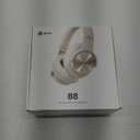 Picun B8 Bluetooth Headphones, 120H Playtime Headphone Wireless Bluetooth with 3 EQ Modes, Low Latency, Hands-Free Calls, Over Ear Headphones for Travel Home Office Cellphone PC Khaki White