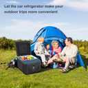 KI9 12 Volt Refrigerator,Mini Portable Freezer,10 Quart Car Cooler,12V Car Fridge APP Control,12/24V DC 100-240V AC for Camping, Travel, Truck, RV, Boat -4~68, 10QT