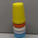 Homestockplus 12Oz Wheat Straw Cups, Set of 8 - Reusable Plastic Cups for Kitchen, Home, Office, and Outdoor Use - Dishwasher and Microwave Safe - Eco-Friendly and Unbreakable Drinking Cups