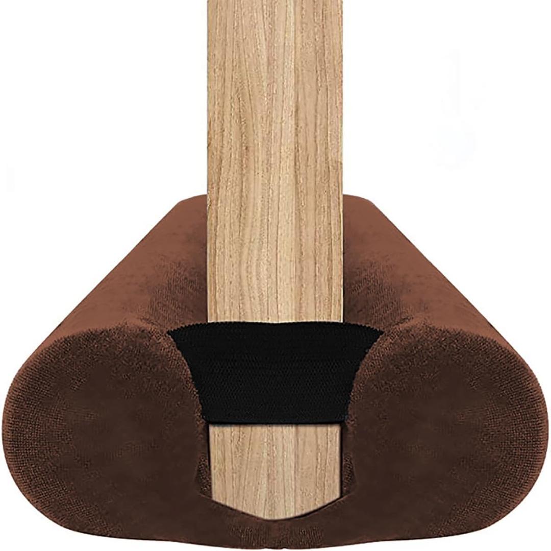 BKSAI Door Draft Stopper for Doors 29-35" No Adhesive Draft Stopper for Bottom of Door Draught Excluder Under Door Wind Blocker Reduce Noise Draught Excluder Sweep Sound Proof(Brown)