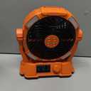 20000mAh Misting Fan with 6L Bucket & 4 Spray Misters, Waterproof Outdoor Cooling Fan for Camping/Patios - Remote Control, 4 LED Light, Stepless Speed & 56H Runtime, Rechargeable Battery, Hanging Hook