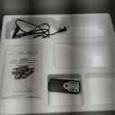 Under Desk Elliptical Machine, Electric Elliptical Leg Exerciser for Seniors with 12 Adjustable, Portable Quiet Elliptical Exercise Machine, Seated Pedal Exerciser with Remote Control (Orange)