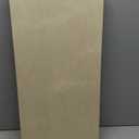 12 Pack Basswood Sheets for Crafts-12 x 20 x 1/8 Inch- 3mm Thick Plywood Sheets with Smooth Surfaces-Unfinished Rectangular Wood Boards for Laser Cutting, Wood Burning, Architectural Models, Staining