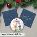 3 x Neighbor Ornament 2026 - Friendship Gift for Neighbors, Christmas Ornament for Friends Next Door, Ceramic Ornaments for Christmas Tree, Appreciation Gifts for Good Neighbors