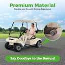 10L0L Golf Cart Spring Bushing Kit-Rear Leaf Springs Shackles Bushing Sleeve for EZGO TXT/Medalist (1994-up) & Club Car DS (1981-up), Replaces Parts 70289-G02/70291-G01/1012303/1015583