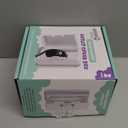 Outlet Cover BOX Baby Proofing (2 Pack) Patented Dual-Lock for Much Better Toddler Proofing, Easier Operation, Simple 3 Step Install with Included Screws. Provides Extra Space Inside for Plugs (White)