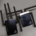 WiFi Extender Signal Booster for Home, WiFi Extender, Long Range up to 12880 Sq Ft and 105 Devices, Internet Extender WiFi Booster, WiFi Repeater with Ethernet Port, Signal Booster