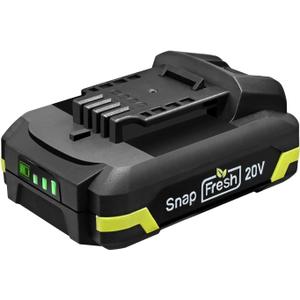SnapFresh 20V 2.0Ah Li-ion Battery, (Not Compatible with Other Brands), Lithium-Ion Battery Support Fast Charging(BBT-DC20A) Pack of 2