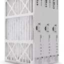 Honeywell Home 20x25x4 MERV 8, AC Furnace Air Filter, 3 PACK (CF100A1025-3PKAM) (Actual Dimensions: 19.94 x 24.87 x 4.38 in.)