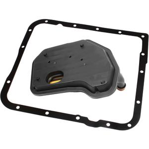 4L60E Transmission Filter with Gasket Kits Compatible with Chevy T-ahoe B-lazer S-ilverado 1500 2500 G-MC S-avana S-ierra Y-ukon C-adillac B-uick O-ldsmobile P-ontiac, Replaces OE# 24208576, 24208813