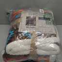 CARSTENS, INC. Wrangler Ultra Premium Super Soft Plush Sherpa Fleece Oversized Throw Blanket 54" x 68", Southwest Horizon