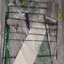 Geelin Carnival Party Potato Chip Rack Table Decor Concessions Sign and Display Stand with 60 Clips Countertop Snack Holder for Bags Metal Storage Candy Rack Christmas for Birthday Party