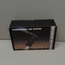 Compressed Air Duster, 200000RPM Electric Air Duster with Light, 4-Gear Adjustable Cordless Dust Blower for Computer, Keyboard, Outdoor, Home and Car (FB09-Black)