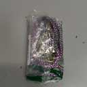 Crystal Phone Strap Crossbody and Wrist Lanyard, Anti Theft Layered & Wrist Strap Cell Phone Neck for Women (Dark Purple)