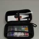 Handheld Sewing Machine, Portable & Cordless Mini Sewing Machine for Beginners - Electric Fast Stitching, DIY Fabric Clothes Repair Kit, Home Travel Mending Machine with Accessories,White