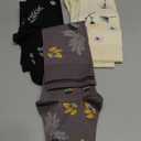 ACTINPUT Compression Socks for Women&Men 15-20mmHg Medical Knee High Support for Seniors,Pregnancy,Flight,Nurse&Circulation (Small-Medium, 01-secret Garden)