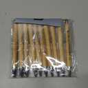 Bamboo Pens Bulk with Touch Stylus Tip Wooden Bamboo Pens Engraving Wooden Ballpoint Pen Customizable Gift Pen Bulk 50pcs