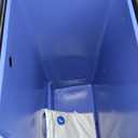 simplehuman 38 Liter / 10 Gallon Rectangular Kitchen Step Trash Can, Brushed Stainless Steel