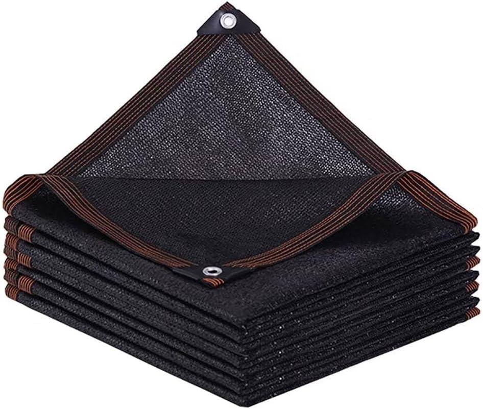 Shade-Cloth-70%-for-Garden-Plants-6x3 FT, Black Sun-Block Shade Cover Mesh Tarp with Grommets Sun Shade Canopy for Outdoor Pergola Patio Flower Lawn Kennel Chicken Coop