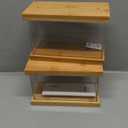 Bamboo Food Dispenser | Kitchen Organizers and Storage | Airtight Pantry Organizers and Storage Container | Cereal, Rice, Flour, Snack Storage (2, Small)