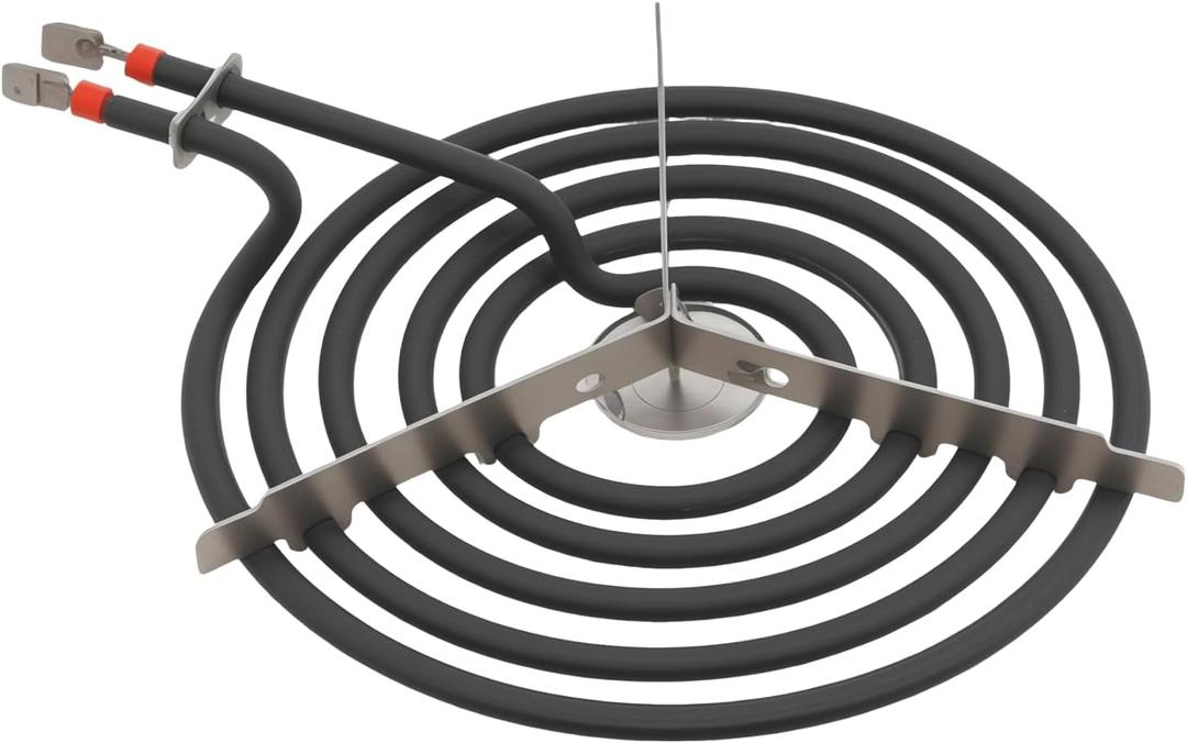 WB30T10074 Stove Surface Heating Element, 8-Inch 5-Turn, For GE Hotpoint Range Stove, Replace 12745506, WB30T10033, AP3186376, AH243922, EA243922, Stable and Reliable, Resistant to High Temperatures