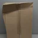 Vaunn Medical Deluxe Spa Shower Chair with Arms and Back, Bath Seat for Seniors, 350 lbs Max Weight, White With Light Gray Arms